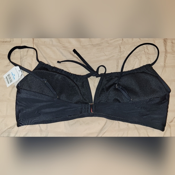Black Women's Swim Top NWT - Picture 4 of 4